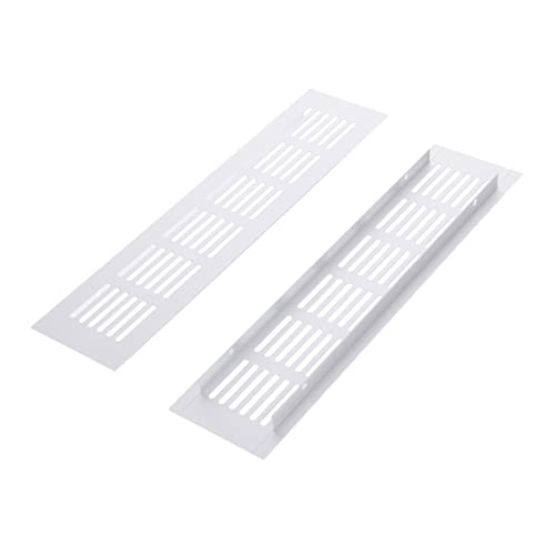 GETAJGHSD 2 Stück Aluminium Luftventil für Kleiderschrank und Möbel Rechteckige Belüftungsabdeckung für Schuhschränke Schränke und Sorgt für Luftzirkulation und Hitzeableitung GETAJGHSD 2 Stück Aluminium Luftventil für Kleiderschrank und Möbel Rechteckige Belüftungsabdeckung für Schuhschränke Schränke und Sorgt für Luftzirkulation und Hitzeableitung von GETAJGHSD