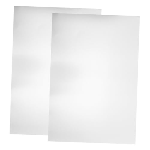 GETAJGHSD 2stücke Aluminiumblech Aluminiumplatten Rechteckige Materialien Für Basteln Diy Und Industrie Blanko Metallplatte von GETAJGHSD