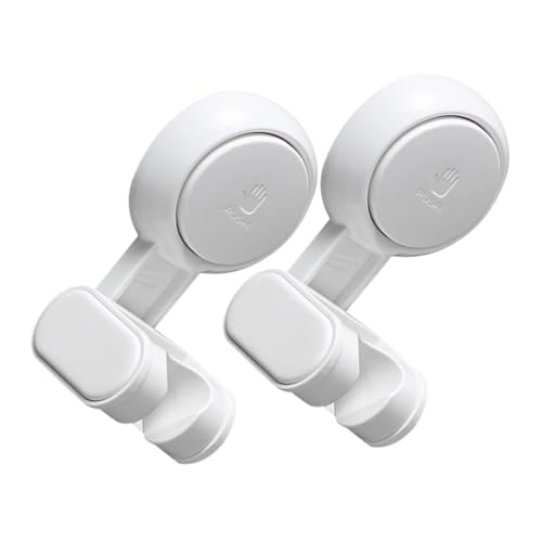 GETAJGHSD 2 Stück Duschkopfhalterung mit Saugnapf Wandmontage Verstellbare Basis ohne Bohren für Glatte Oberflächen Wie Fliesen und Langlebig und Installieren GETAJGHSD 2 Stück Duschkopfhalterung mit Saugnapf Wandmontage Verstellbare Basis ohne Bohren für Glatte Oberflächen Wie Fliesen und Langlebig und Installieren von GETAJGHSD