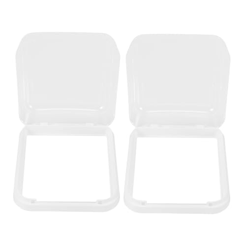 GETAJGHSD 2 Stück wasserdichte Wandsteckdosenabdeckungen für Außenbereiche Wetterfeste Steckdose Schutzabdeckung Selbstklebend Transparent für Effektiven Spritzschutz und Einfache GETAJGHSD 2 Stück wasserdichte Wandsteckdosenabdeckungen für Außenbereiche Wetterfeste Steckdose Schutzabdeckung Selbstklebend Transparent für Effektiven Spritzschutz und Einfache von GETAJGHSD