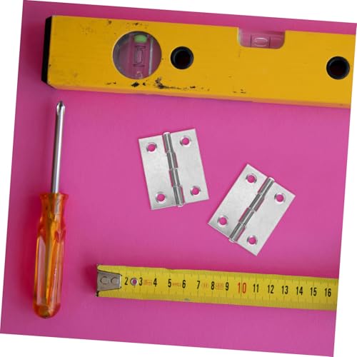 GETAJGHSD 20 Stück Edelstahl Scharniere Mini Flachscharniere Stark für Türen Fenster Schränke Bilderrahmen Schmuckkästchen Platzsparend mit Lochdurchmesser GETAJGHSD 20 Stück Edelstahl Scharniere Mini Flachscharniere Stark für Türen Fenster Schränke Bilderrahmen Schmuckkästchen Platzsparend mit Lochdurchmesser von GETAJGHSD