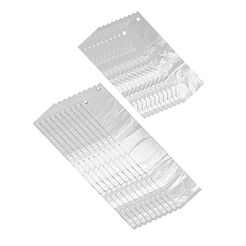 GETAJGHSD 200 Stück Einweg Regenschirmtaschen Transparente PE Regenschirmhüllen Tragbare Aufbewahrungstaschen für Regenschirme Praktisch für Hand und Taschenschirme von GETAJGHSD