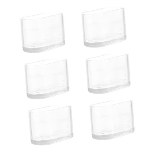 GETAJGHSD 24 Stück Möbelfußschoner Rutschfeste Stuhlbeinkappen Strapazierfähigem Material Transparent Schutz für Möbel Wohnräumen Schlafzimmer und Esszimmer von GETAJGHSD