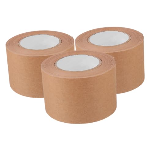 GETAJGHSD 3 Rollen Kraftpapier Klebeband Hochbelastbares Beschreibbares Paketband für Versand und Verpackung für und GETAJGHSD 3 Rollen Kraftpapier Klebeband Hochbelastbares Beschreibbares Paketband für Versand und Verpackung für und von GETAJGHSD