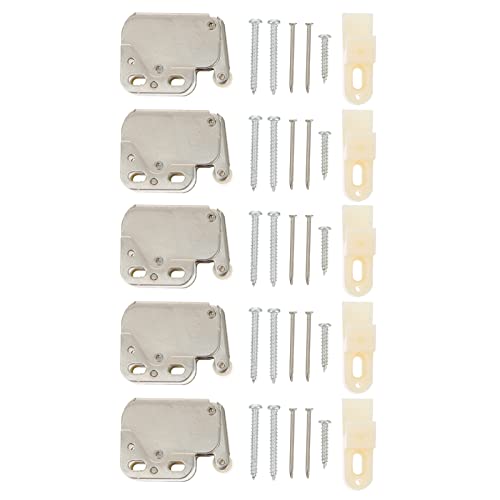 GETAJGHSD 3 Sätze Teiliges Selbstverriegelnde Federbeschläge Für Möbel Scharnierartiger Push in Mechanismus Geeignet Für Küchenschränke Und Schlafzimmermöbel Rostbeständig Und 5 Stück * 3 GETAJGHSD 3 Sätze Teiliges Selbstverriegelnde Federbeschläge Für Möbel Scharnierartiger Push in Mechanismus Geeignet Für Küchenschränke Und Schlafzimmermöbel Rostbeständig Und 5 Stück * 3 von GETAJGHSD
