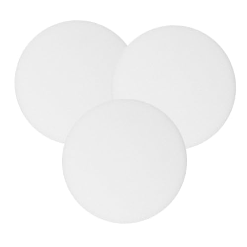 GETAJGHSD 3 Stück Deckenleuchte Lichtabdeckung Blendfreies Design für Gleichmäßige Beleuchtung Wohnräumen Kunststoff Lampenschirm Zubehör von GETAJGHSD