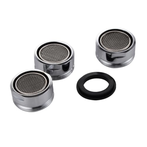GETAJGHSD 3 Stück Mini Wasserhahn Filter Hochwertiger Wasserreiniger für Küche und Bad Rostfrei Installieren mit Dreistufigem Filtersystem für Sauberes Wasser GETAJGHSD 3 Stück Mini Wasserhahn Filter Hochwertiger Wasserreiniger für Küche und Bad Rostfrei Installieren mit Dreistufigem Filtersystem für Sauberes Wasser von GETAJGHSD
