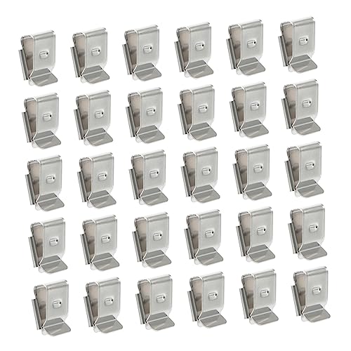GETAJGHSD 30 Stück Kabelklemmen für Solaranwendungen Photovoltaik Kabelclips zur Kabelbefestigung an und Wechselrichtern Rostfrei und Langlebig von GETAJGHSD