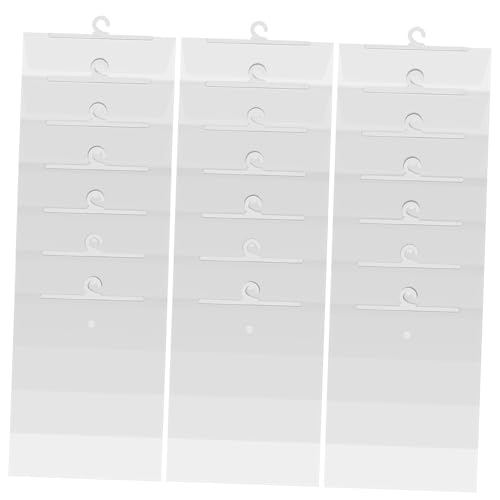GETAJGHSD 30 Stück Teiliges Hänge Aufbewahrungstaschen mit Transparentem Wasserdichtem Material und Platzsparendem Kleiderbügel Vielseitige Organizer für Zuhause Klassenzimmer und GETAJGHSD 30 Stück Teiliges Hänge Aufbewahrungstaschen mit Transparentem Wasserdichtem Material und Platzsparendem Kleiderbügel Vielseitige Organizer für Zuhause Klassenzimmer und von GETAJGHSD