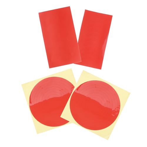 GETAJGHSD 4 Pcs Manometer Identifikation Aufkleber Manometer Label Dot Aufkleber Manometer Adapter Ziel Aufkleber von GETAJGHSD