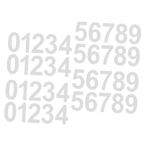 GETAJGHSD 4 Sätze Reflektierende Briefkasten Zahlenaufkleber Selbstklebende Nummern für Außen und UV Beständig für Briefkästen und Dekoration GETAJGHSD 4 Sätze Reflektierende Briefkasten Zahlenaufkleber Selbstklebende Nummern für Außen und UV Beständig für Briefkästen und Dekoration von GETAJGHSD