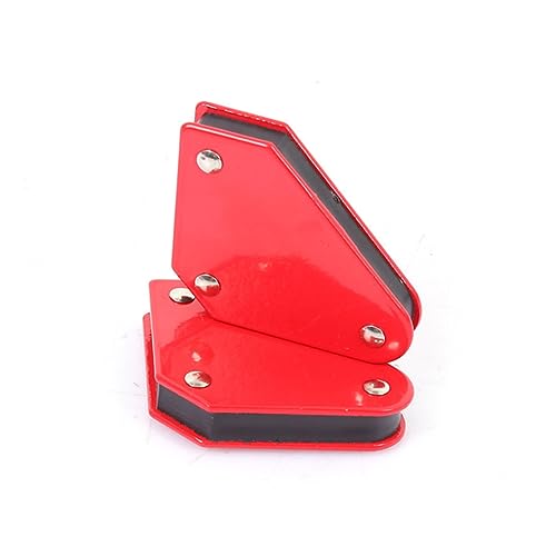 GETAJGHSD 4 Stück Mini Magnetischer Schweißhalter Pfeilform Starke Magnete für Verschiedene Beim Schweißen Löten und Montieren Rot von GETAJGHSD