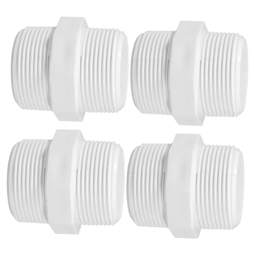 GETAJGHSD 4 Stück PVC Rohradapter Teiliges Wasserrohranschluss Wiederverwendbarer Schlauchverbinder Hochwertiges PVC Installieren Geeignet für Verschiedene Anwendungen GETAJGHSD 4 Stück PVC Rohradapter Teiliges Wasserrohranschluss Wiederverwendbarer Schlauchverbinder Hochwertiges PVC Installieren Geeignet für Verschiedene Anwendungen von GETAJGHSD