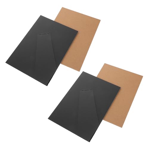 GETAJGHSD 4 Stück Schwarze Easel Back für Bilderrahmen DIY Rückwand für Foto und Kunstplatten Stabiler Tischaufsteller Vertikal oder Horizontal Einsetzbar Design GETAJGHSD 4 Stück Schwarze Easel Back für Bilderrahmen DIY Rückwand für Foto und Kunstplatten Stabiler Tischaufsteller Vertikal oder Horizontal Einsetzbar Design von GETAJGHSD