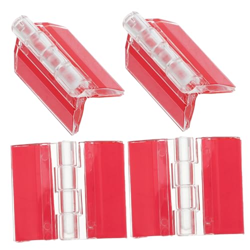 GETAJGHSD 4 Stück Selbstklebende Hinges Flexible Klappscharniere für Möbel und Diy Geeignet für Schmuckkästen und Installieren ohne Werkzeug Langlebig und Stark GETAJGHSD 4 Stück Selbstklebende Hinges Flexible Klappscharniere für Möbel und Diy Geeignet für Schmuckkästen und Installieren ohne Werkzeug Langlebig und Stark von GETAJGHSD