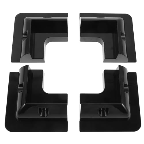 GETAJGHSD 4 Stück Solar Panel Halterung Teiliges Set Abs Kunststoff Solar Panel Montagesystem für Wohnmobile Boote und Flachdächer Installieren Schwarz Robust und Langlebig GETAJGHSD 4 Stück Solar Panel Halterung Teiliges Set Abs Kunststoff Solar Panel Montagesystem für Wohnmobile Boote und Flachdächer Installieren Schwarz Robust und Langlebig von GETAJGHSD