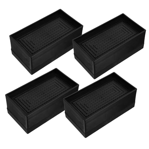 GETAJGHSD 4 Stück Teiliges Möbel Erhöhungsset Tpu Rutschfeste Möbeluntersetzer für Sofa Bett Tisch und Stuhl Bodenschoner für Fliesenböden von GETAJGHSD