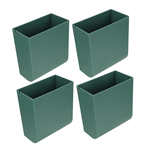 GETAJGHSD 4 Stück Wandmontierte Aufbewahrungsbox Set Multifunktionale Fernbedienungshalter mit Selbstklebendem Design für Handy Ladegeräte und Toilettenartikel Grün Platzsparend GETAJGHSD 4 Stück Wandmontierte Aufbewahrungsbox Set Multifunktionale Fernbedienungshalter mit Selbstklebendem Design für Handy Ladegeräte und Toilettenartikel Grün Platzsparend von GETAJGHSD