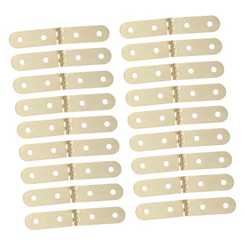 GETAJGHSD 40 Stück Teiliges Kleine Holzbox scharniere Dekorative Schmuckbox scharnier aus Robustem Langlebig und Stabil für DIY Geschenkschachteln und Holzbox zubehör GETAJGHSD 40 Stück Teiliges Kleine Holzbox scharniere Dekorative Schmuckbox scharnier aus Robustem Langlebig und Stabil für DIY Geschenkschachteln und Holzbox zubehör von GETAJGHSD