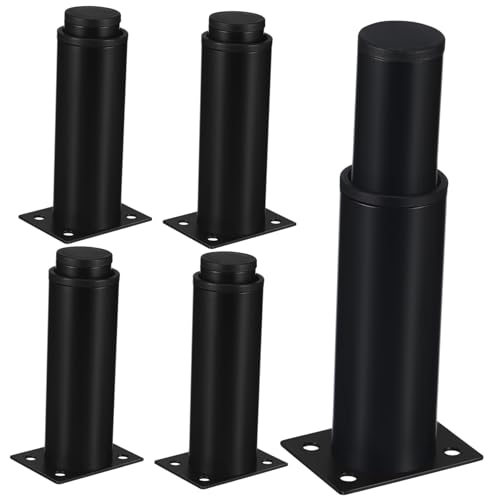GETAJGHSD 4stücke Einstellbare Möbelbeine Verstellbare Höhe Möbelstützen Bett Schrank Regal Tisch Beine Mit Stabilisator von GETAJGHSD