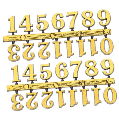 GETAJGHSD 5 Sätze Teiliges Arabische Ziffern für Wanduhr DIY Clock Numbers Kit für Kreative Uhrgestaltungen Wohnzimmer und Schlafzimmer Stabil und Langlebig GETAJGHSD 5 Sätze Teiliges Arabische Ziffern für Wanduhr DIY Clock Numbers Kit für Kreative Uhrgestaltungen Wohnzimmer und Schlafzimmer Stabil und Langlebig von GETAJGHSD