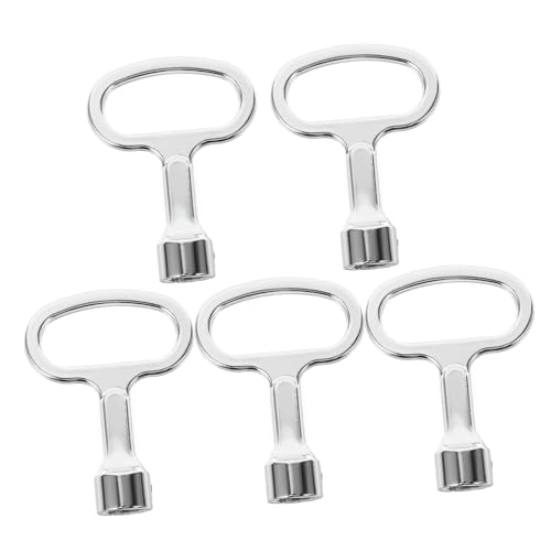GETAJGHSD 5 Stück Teiliges Dreiecksschlüssel für Zählerkästen Robuste Multifunktionales Design für Gas und Wasserzähler Leicht und Tragbar GETAJGHSD 5 Stück Teiliges Dreiecksschlüssel für Zählerkästen Robuste Multifunktionales Design für Gas und Wasserzähler Leicht und Tragbar von GETAJGHSD