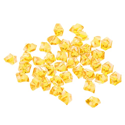 GETAJGHSD 500pcs Gefälschte Eiswürfel Simulation Eiswürfel Zerkleinerte Felsen Foto -Requisiten von GETAJGHSD