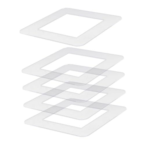 GETAJGHSD 5stücke Lichtabdeckplatte Für Steckdosen Ersatz Wanddekor Aus Dekorative Lichtabdeckung Für Schalter Und Steckdosen Schutzabdeckungen Für Wandplatten von GETAJGHSD