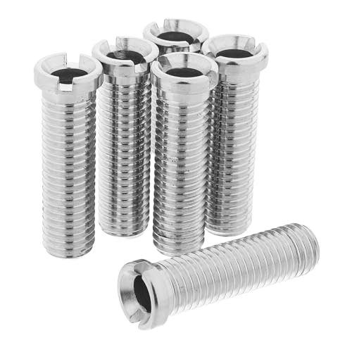 GETAJGHSD 6 Stück Küchenspüle Abflussfilter Schrauben mit Schlitzkopf für Einfache Installation Langlebig und Rostfrei zur Vermeidung von Verstopfungen im Waschbecken von GETAJGHSD