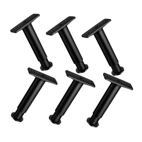 GETAJGHSD 6 Stück Verstellbare Möbelbeine Höhenverstellbare Tischbeine für Stabilen Einsatz Langlebig für Betten Sofas und Schränke GETAJGHSD 6 Stück Verstellbare Möbelbeine Höhenverstellbare Tischbeine für Stabilen Einsatz Langlebig für Betten Sofas und Schränke von GETAJGHSD