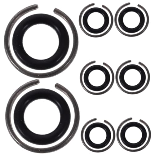 GETAJGHSD 8 Sätze Impact Wrench Haltering Ring Set Teilig Bruchfester Stecknuss Halter für Akku Schlagschrauber Sicherungsring Werkzeugzubehör zur Sicherung von Werkzeugen von GETAJGHSD