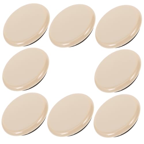 GETAJGHSD 8 Stück Selbstklebende Möbelgleiter rutschfeste Fußpads für Teppich Hartholzboden Robuste Verschleißfeste Stuhlgleiter für Tische Stühle Schränke Geräuschloses Gleiten und von GETAJGHSD