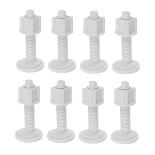 GETAJGHSD 8 Stück Toilettensitz Teiliges Halterungssystem für Wc Sitz mit Expansion für Sichere Fixierung und Einfache Montage für Top Montage Toiletten GETAJGHSD 8 Stück Toilettensitz Teiliges Halterungssystem für Wc Sitz mit Expansion für Sichere Fixierung und Einfache Montage für Top Montage Toiletten von GETAJGHSD