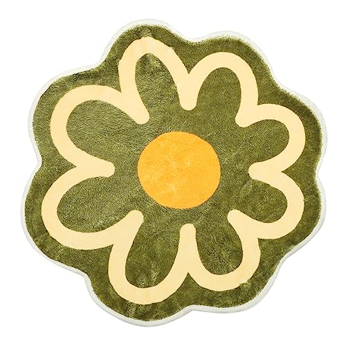 GETAJGHSD Blumenförmiger Antirutsch Bodenmatte Weicher und Flauschiger Teppich für Badezimmer Schlafzimmer und Wohnzimmer Hochwertige Wasseraufnahme und rutschfeste Unterseite GETAJGHSD Blumenförmiger Antirutsch Bodenmatte Weicher und Flauschiger Teppich für Badezimmer Schlafzimmer und Wohnzimmer Hochwertige Wasseraufnahme und rutschfeste Unterseite von GETAJGHSD