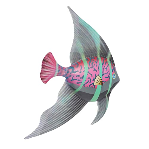 GETAJGHSD Fisch Wandkunst Metall Dekoration Hängend für Wohnzimmer Schlafzimmer und Garten Farbenfrohes Wandornament aus für Fischliebhaber GETAJGHSD Fisch Wandkunst Metall Dekoration Hängend für Wohnzimmer Schlafzimmer und Garten Farbenfrohes Wandornament aus für Fischliebhaber von GETAJGHSD