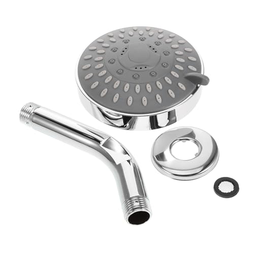 GETAJGHSD Edelstahl Duschkopf mit Abnehmbarem Sprinkler und Wandarm Rostfrei Einfache Montage Langlebiges Badezimmerzubehör für Haushaltsduschen Modernes Design Inklusive Montagematerial GETAJGHSD Edelstahl Duschkopf mit Abnehmbarem Sprinkler und Wandarm Rostfrei Einfache Montage Langlebiges Badezimmerzubehör für Haushaltsduschen Modernes Design Inklusive Montagematerial von GETAJGHSD