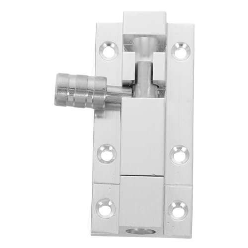 GETAJGHSD Einfache Installation kein Bohren Erforderlich Schiebebolzen für Schlafzimmer und Badezimmer Design Kompatibel mit Holz und Metalltüren Sichere Privatsphäre von GETAJGHSD