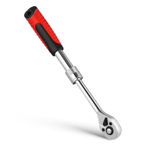 GETAJGHSD Erweiterbare Zahn Ratsche Teleskop Werkzeug für Reparaturen Ergonomischer Griff Hochbelastbare Konstruktion Einsetzbar für Autos und Maschinen GETAJGHSD Erweiterbare Zahn Ratsche Teleskop Werkzeug für Reparaturen Ergonomischer Griff Hochbelastbare Konstruktion Einsetzbar für Autos und Maschinen von GETAJGHSD