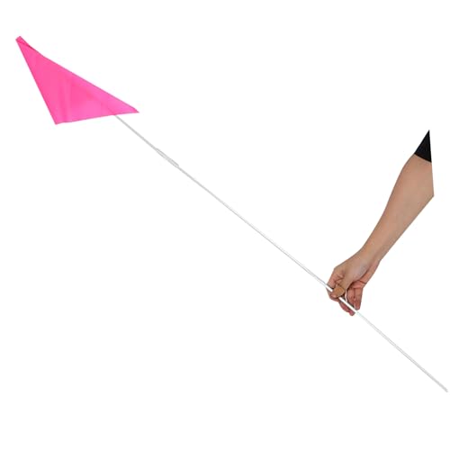GETAJGHSD Fahrradfahnenmast Mit Sicherheitsflagge Witterungsbeständige Fiberglasstange Hohe Sichtbarkeit Für Kinderfahrräder Für Outdoor-aktivitäten Und Team-Radfahren von GETAJGHSD