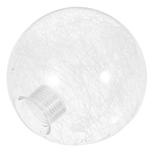 GETAJGHSD Glaskugel Lampenschirm Ømm mit Fassung Moderner Klarer Ersatz lampenschirm Leicht zu Montieren Dekorative Deckenleuchte und Hängelampe für Schlafzimmer und Wohnräume GETAJGHSD Glaskugel Lampenschirm Ømm mit Fassung Moderner Klarer Ersatz lampenschirm Leicht zu Montieren Dekorative Deckenleuchte und Hängelampe für Schlafzimmer und Wohnräume von GETAJGHSD