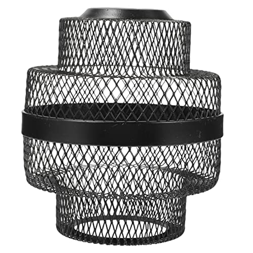 GETAJGHSD Hängelampe Lampenschirm Metall Design Hohler Lampenschirm für Pendelleuchten für Wohnzimmer und Esszimmer Durchmesser Höhe Schwarz GETAJGHSD Hängelampe Lampenschirm Metall Design Hohler Lampenschirm für Pendelleuchten für Wohnzimmer und Esszimmer Durchmesser Höhe Schwarz von GETAJGHSD