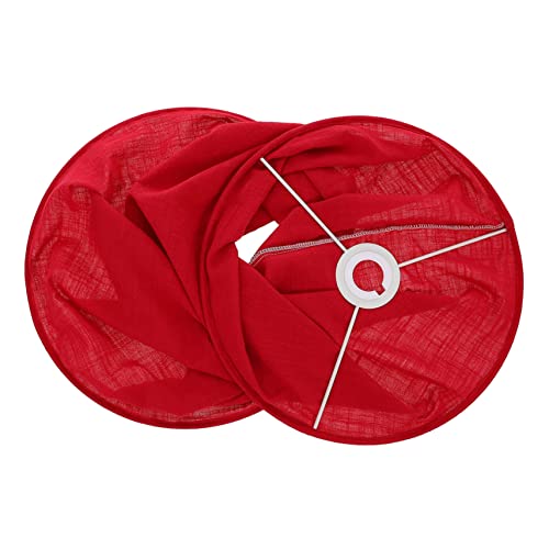 GETAJGHSD Hängelampe Lampenschirm Stoff Roter Lampenschirm für Pendelleuchten Eleganter und Schützender Lampenbezug für Wohnzimmer und Schlafzimmer GETAJGHSD Hängelampe Lampenschirm Stoff Roter Lampenschirm für Pendelleuchten Eleganter und Schützender Lampenbezug für Wohnzimmer und Schlafzimmer von GETAJGHSD