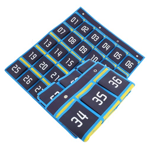 GETAJGHSD Hängender Organizer für Handys und Kleinigkeiten Aufbewahrungstasche für Klassenzimmergebrauch Nummerierte Wandorganisation für Einfachen Zugriff und Modernen Stil von GETAJGHSD