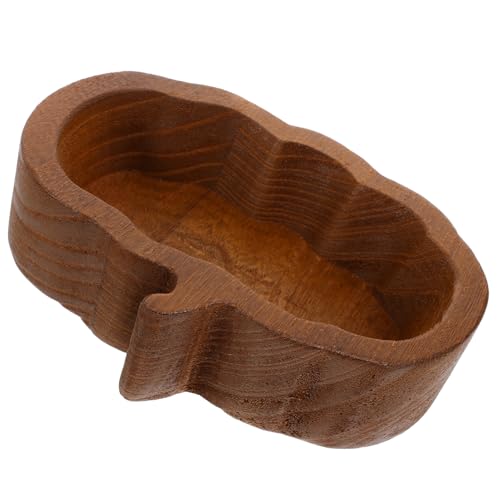 GETAJGHSD Holzschale Kürbisform Salatschüssel Obstschale Servierschale Küchenaccessoire Langlebig Pflegeleicht für Dessert und Haushalt Tiefem Braun GETAJGHSD Holzschale Kürbisform Salatschüssel Obstschale Servierschale Küchenaccessoire Langlebig Pflegeleicht für Dessert und Haushalt Tiefem Braun von GETAJGHSD