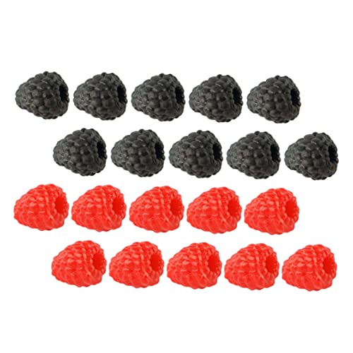 GETAJGHSD 20stücke Künstliche Himbeeren Dekoration Lebensechte Himbeer Modelle Für Fotografie Home Party Deko Vivid Simulation Obst Ornamente von GETAJGHSD