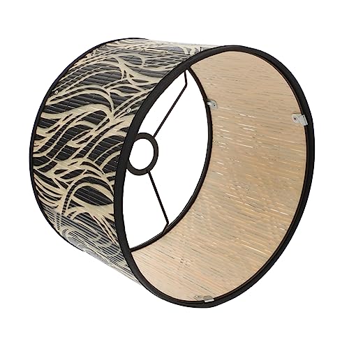 GETAJGHSD Lampenschirm für Deckenleuchten Vintage Geometrisches Design für Wohnzimmer Schlafzimmer und Esszimmer Hochwertiger Dekorativer Lampenschirm Robustem Einfache Installation Warme von GETAJGHSD