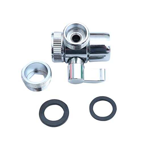 GETAJGHSD Metall Wasserhahn Adapter für Waschmaschine Robuster Wasserumlenker mit und Außengewinde für Sicheren und Einfache Installation für Gartenschläuche und Haushaltsgeräte GETAJGHSD Metall Wasserhahn Adapter für Waschmaschine Robuster Wasserumlenker mit und Außengewinde für Sicheren und Einfache Installation für Gartenschläuche und Haushaltsgeräte von GETAJGHSD