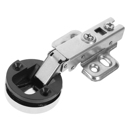 GETAJGHSD Mini Rundkopf Türscharnier mit Dämpfung Hydraulischer für Möbel für Türen von Weinschränken und Vitrinen Langlebig und Stabil von GETAJGHSD
