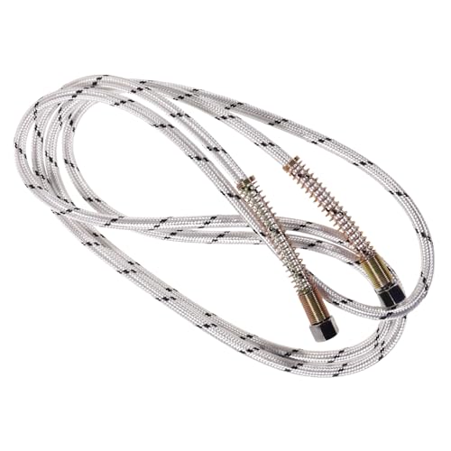 GETAJGHSD Mitteldruck Dampfschlauch Gummischlauch mit Verstärkung Langlebig Rostfrei für Dampfbügelstation Dampfreiniger Passend für Dampfglätter Einfache Montage von GETAJGHSD