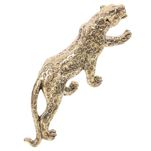 GETAJGHSD Retro Messing Leopard Statue Als Tischdeko Einzigartige Tierfigur Für Vintage- Im Oder Büro Langlebig Und Als Oder Sammlerstück GETAJGHSD Retro Messing Leopard Statue Als Tischdeko Einzigartige Tierfigur Für Vintage- Im Oder Büro Langlebig Und Als Oder Sammlerstück von GETAJGHSD